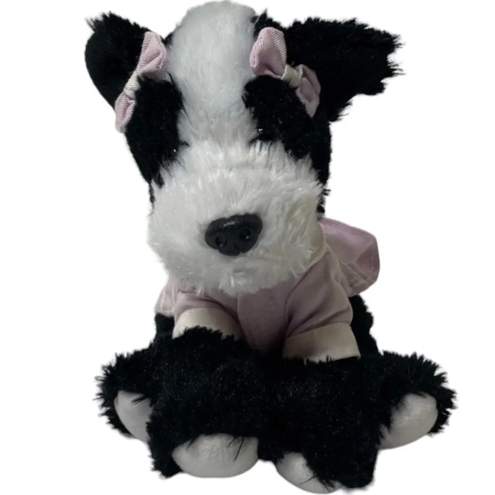 Puppies & Pet Bed Puppy Dog Plush Animals Assortment Pink Purple Red Tan Black